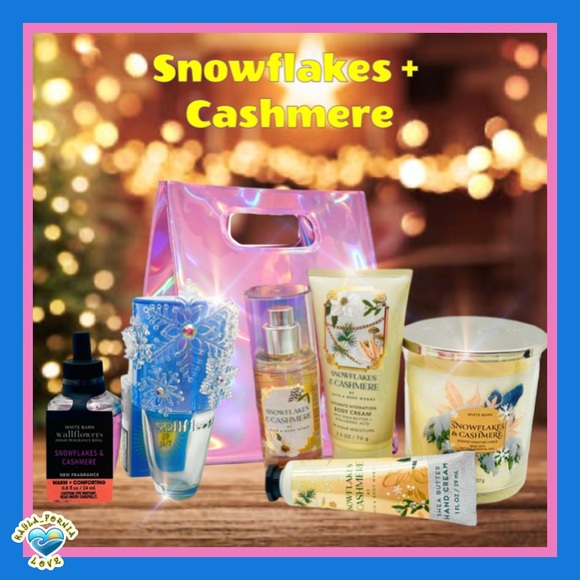 BBW ❄️ Snowflakes & Cashmere❄️ 5 pc gift set